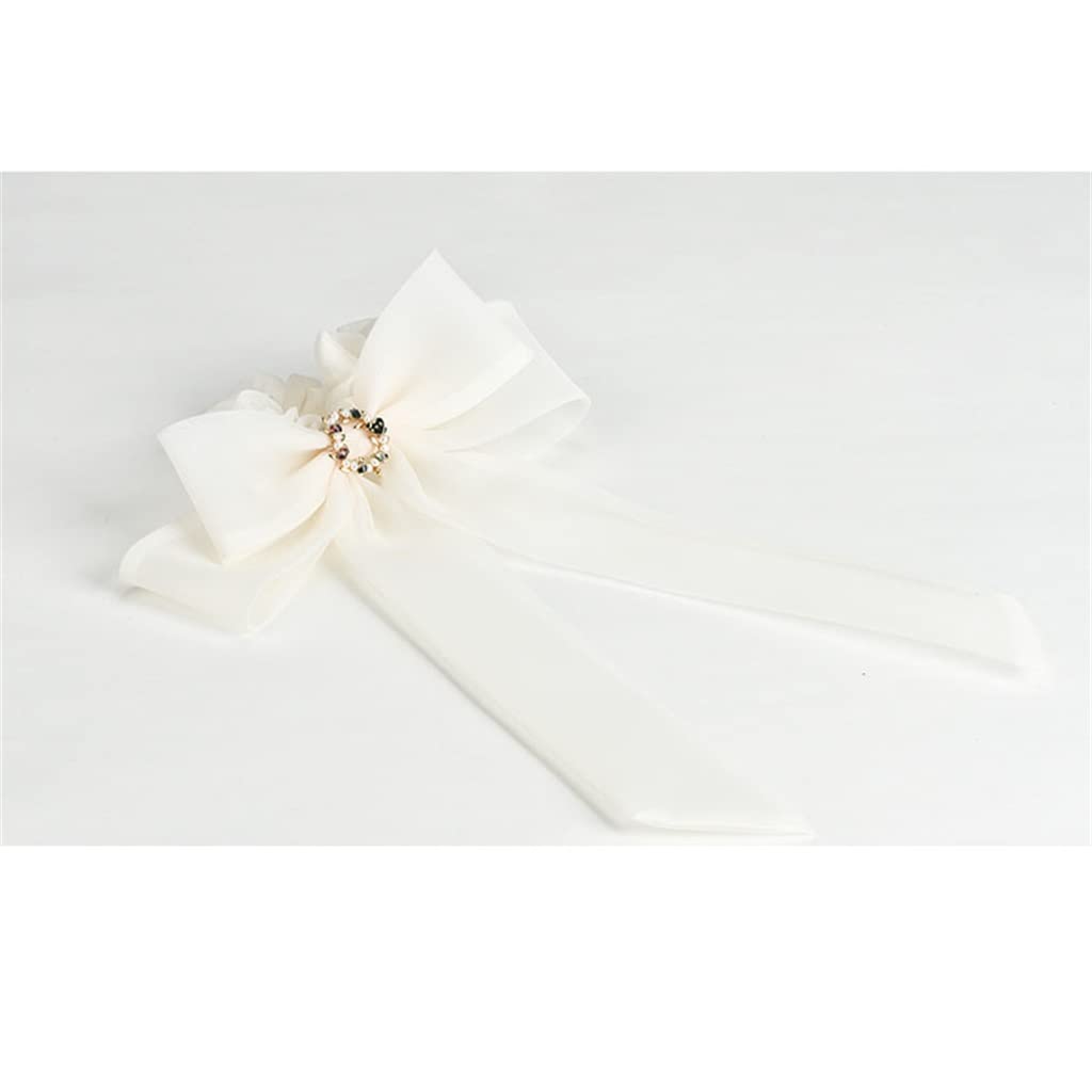 Sweet Retro Women Gentle Mesh Gauze Headband Hairband Rubber Band