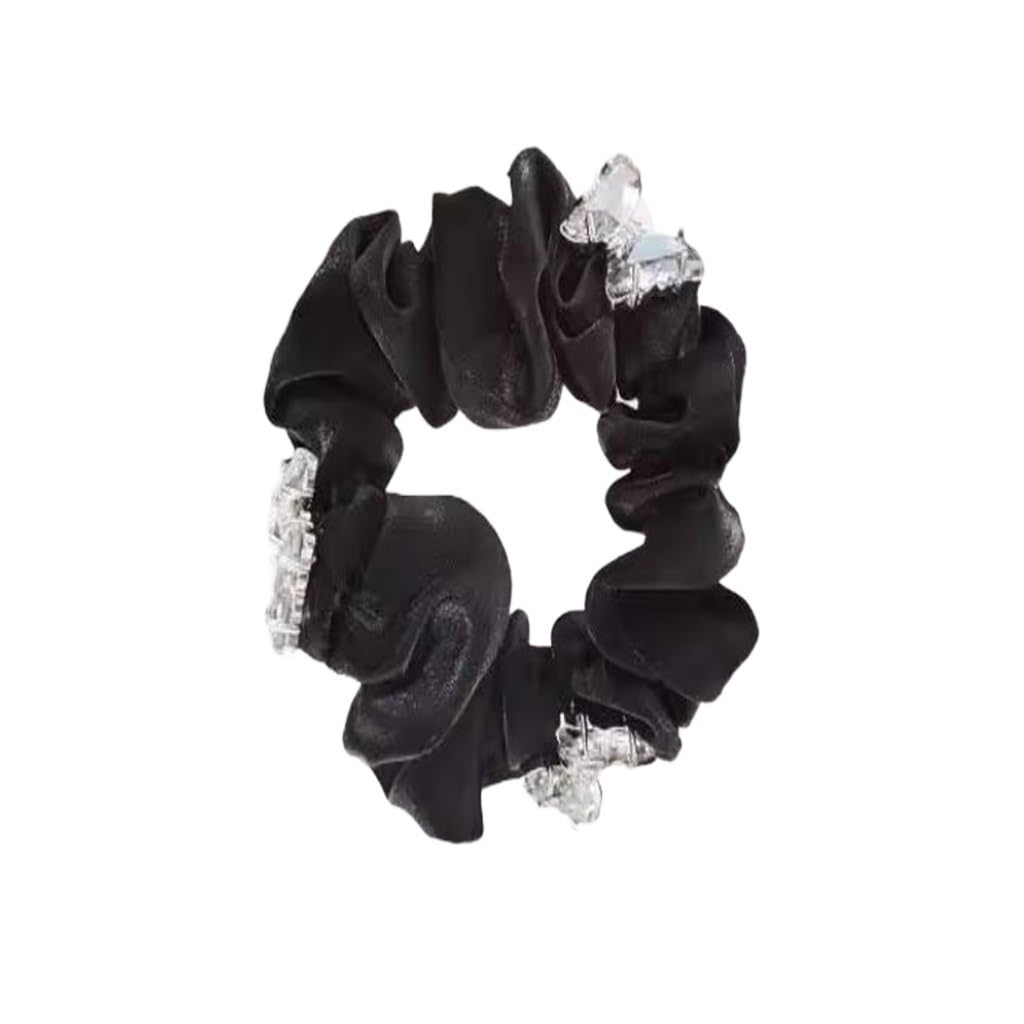 Satin Hair Loop Headband for High Ponytail