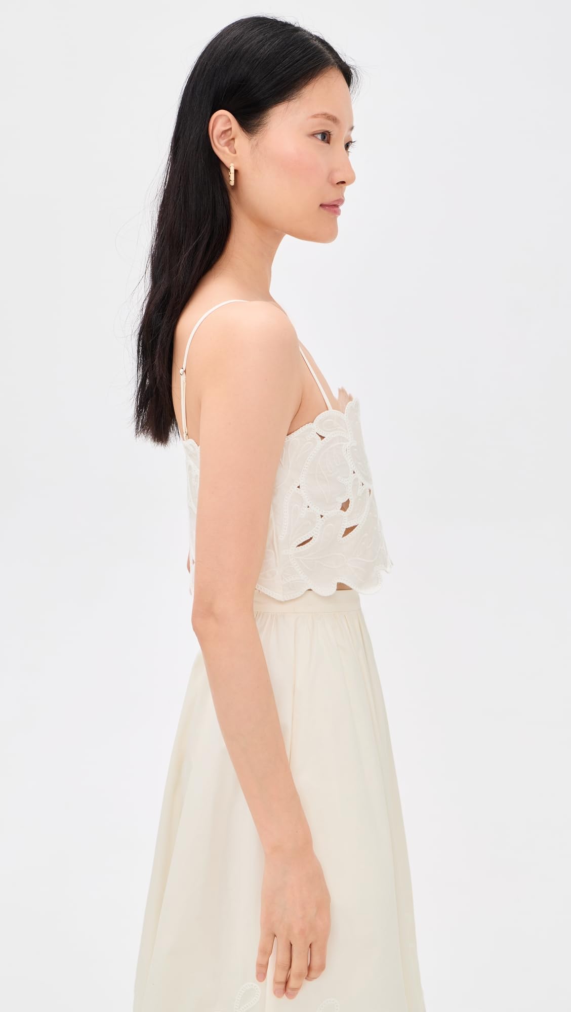 Cinq à Sept Women's Paisley Bloom Ember Caterina Top