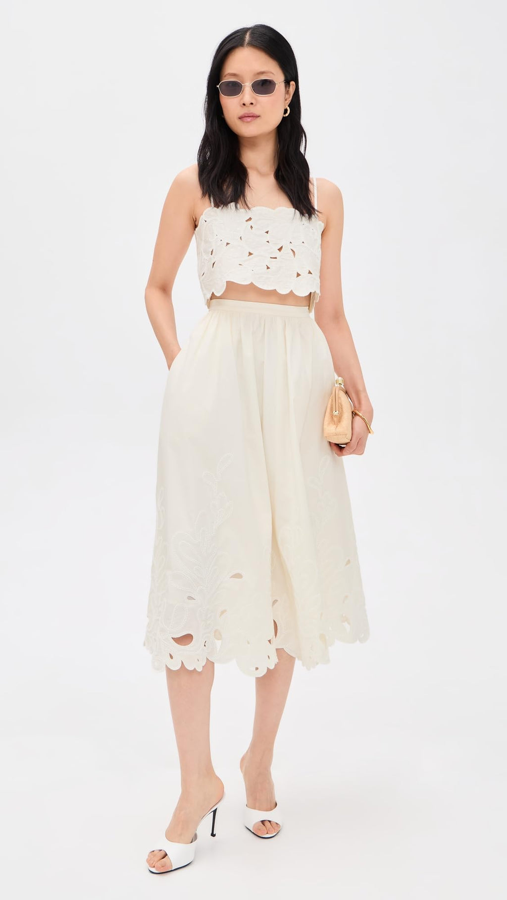 Cinq à Sept Women's Paisley Bloom Ember Caterina Top