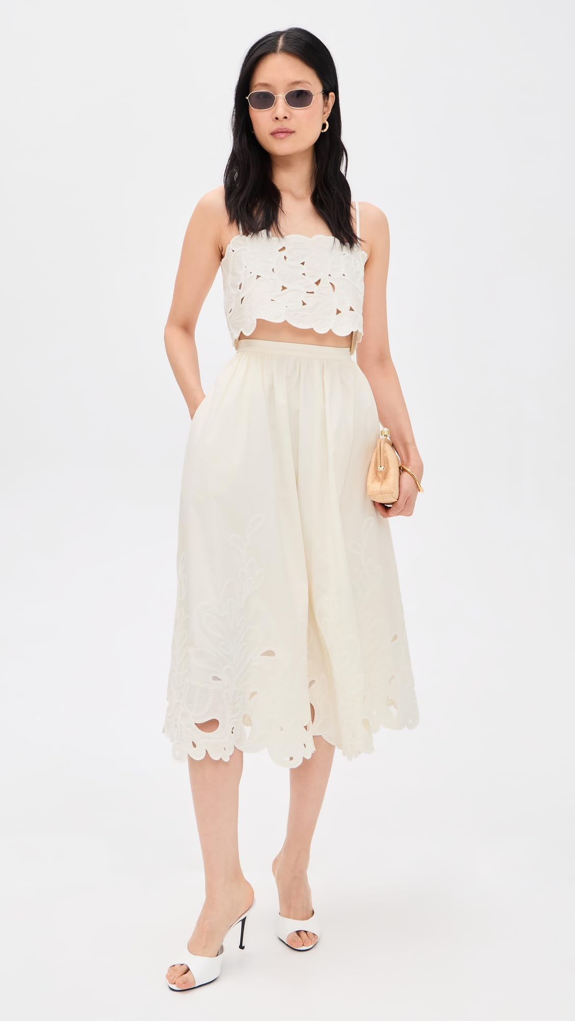 Cinq à Sept Women's Paisley Bloom Ember Caterina Top