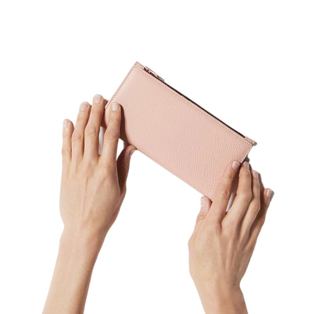 YYBOES Women Leather Wallet Blocking Credit Card Holder