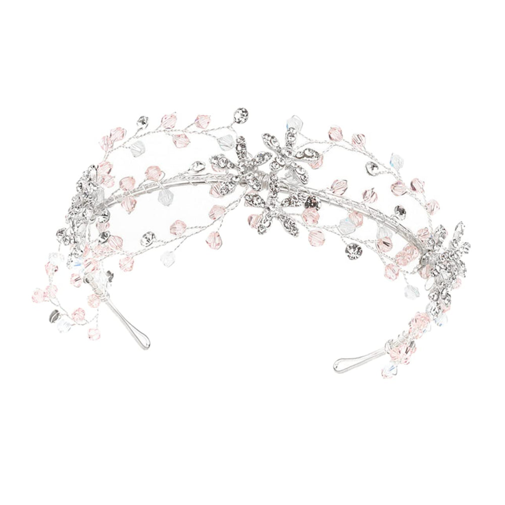 Bridal Rhinestone Crystal Headband for Wedding & Bridesmaids