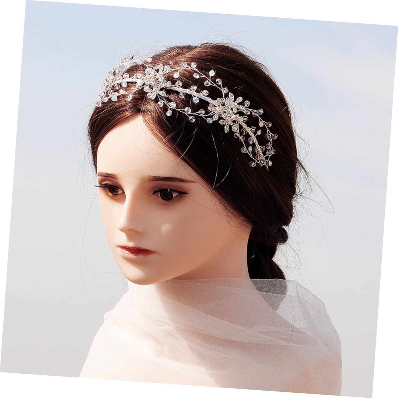 Bridal Rhinestone Crystal Headband for Wedding & Bridesmaids