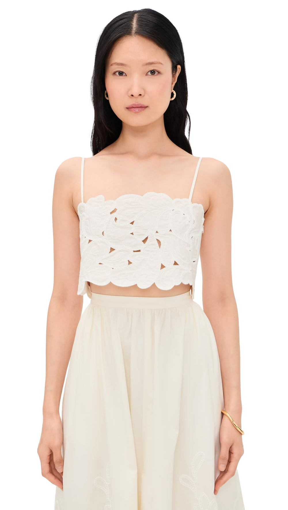 Cinq à Sept Women's Paisley Bloom Ember Caterina Top