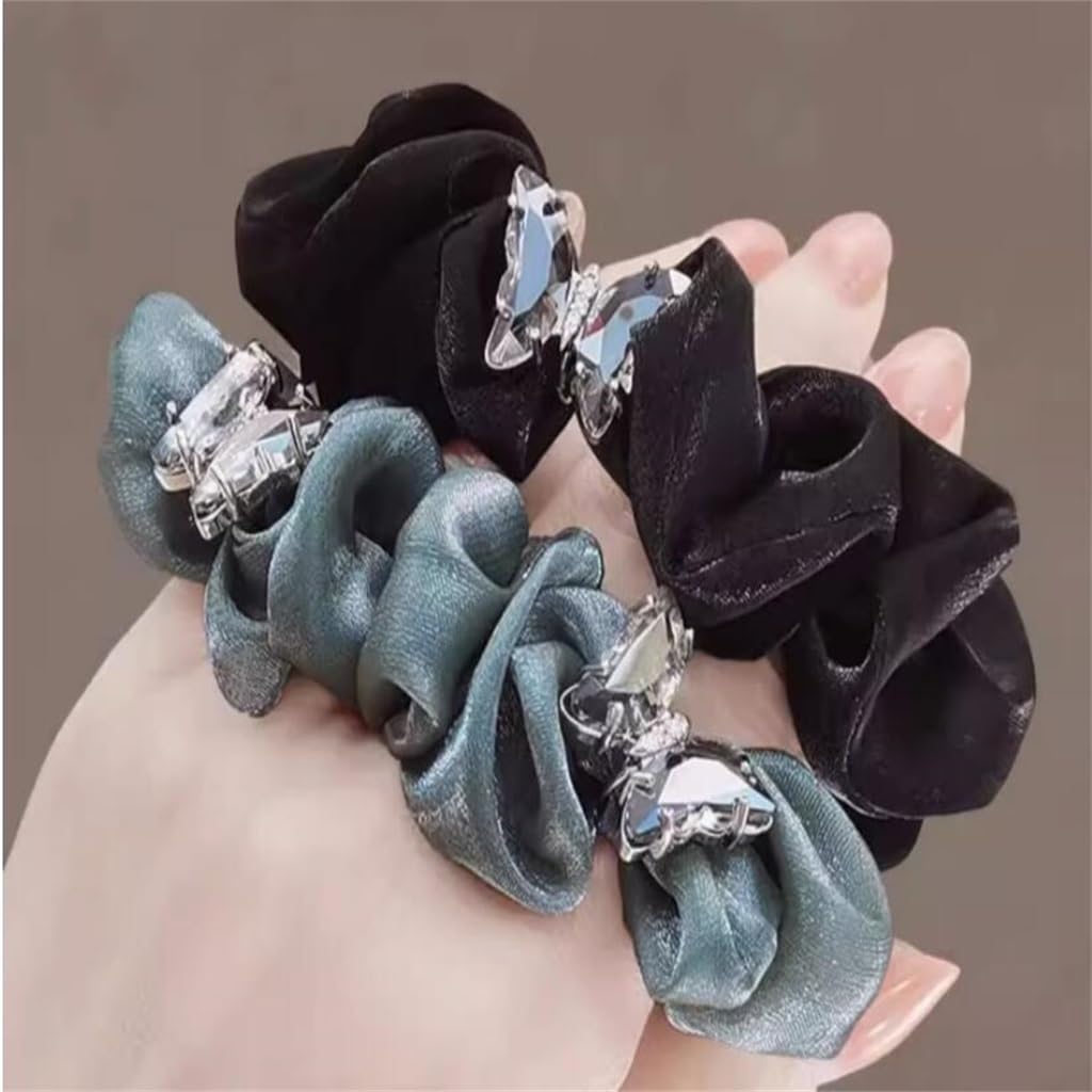 Satin Hair Loop Headband for High Ponytail