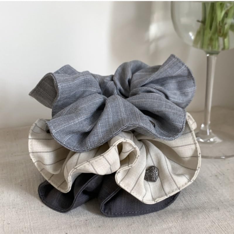 Striped Fabric Headband for Women