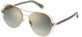Jimmy Choo SARAH/S GOLD/GREY SHADED 56/17/140 women Sunglasses