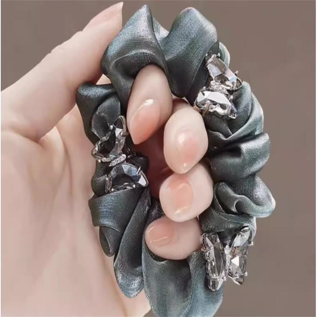 Satin Hair Loop Headband for High Ponytail