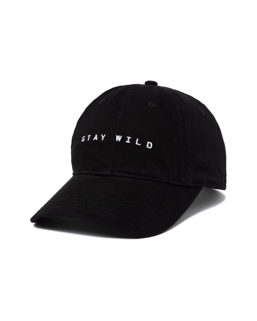 Embroidered Brushed Cotton Baseball Cap, Adjustable Unisex Fit