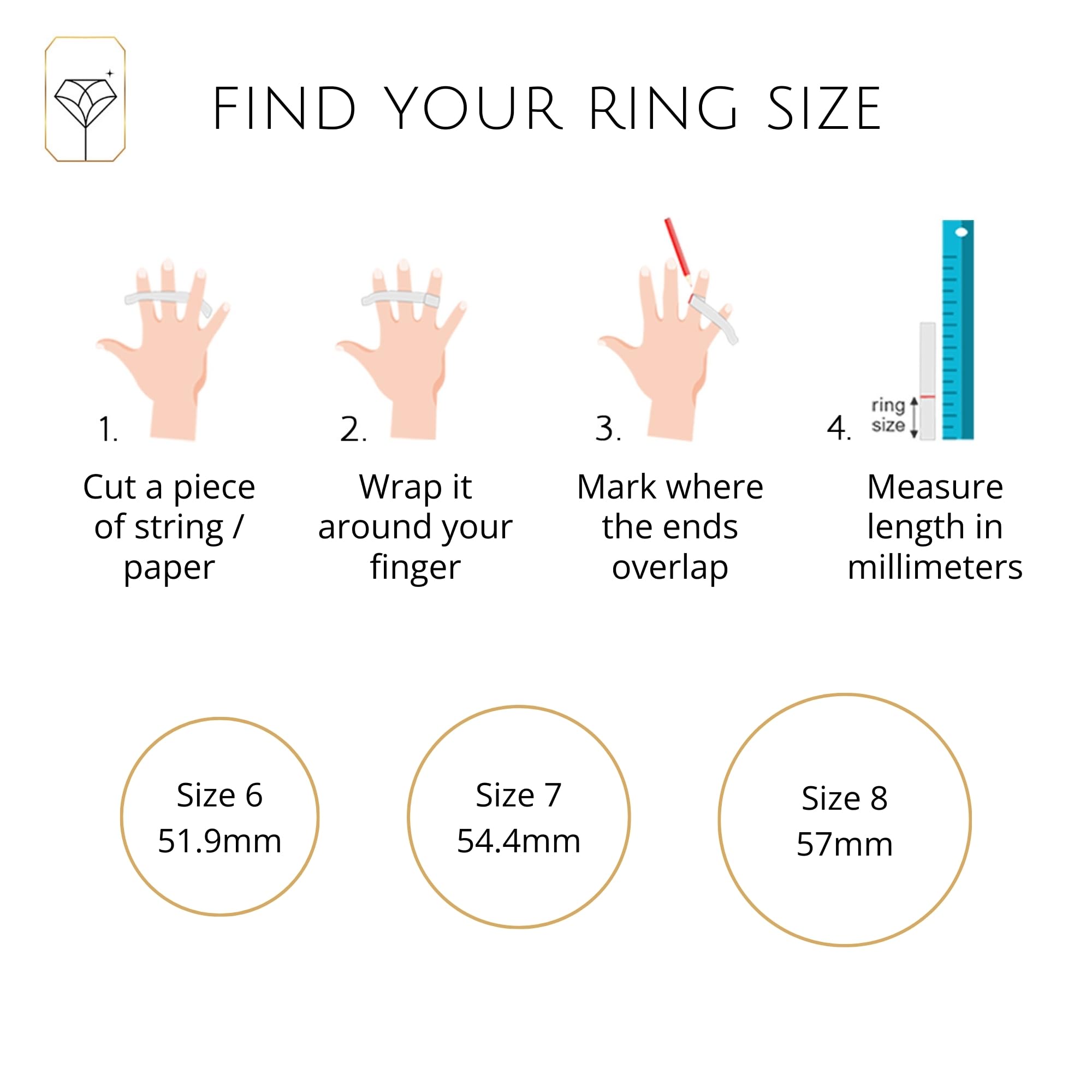 Braided Stackable Band Ring, 10K Solid Gold