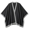 Women's 100% Cashmere Open Front Wrap Shawl