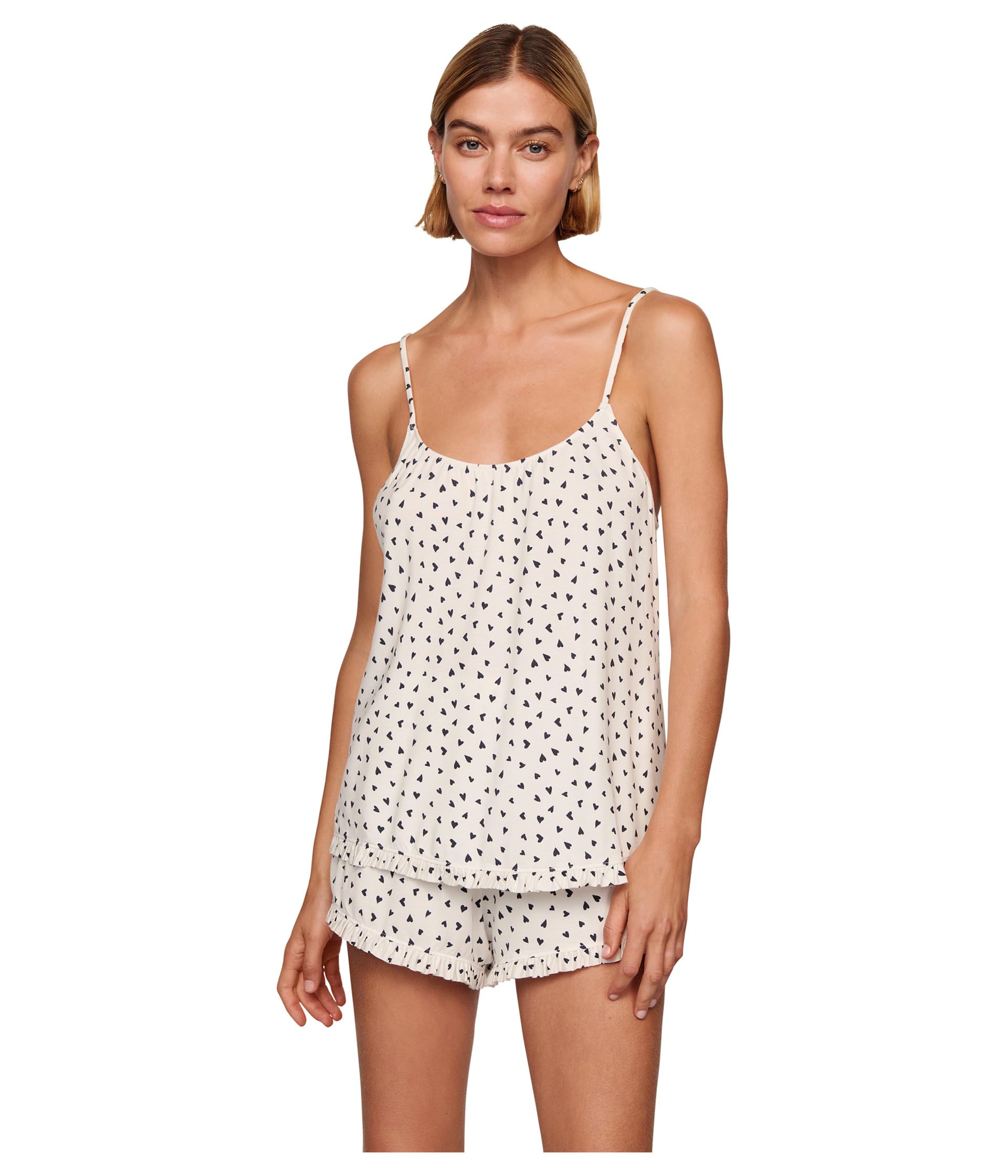 Eberjey Women's Gisele Tencel™ Printed Modal Ruffle Cami & Shortie Short Set