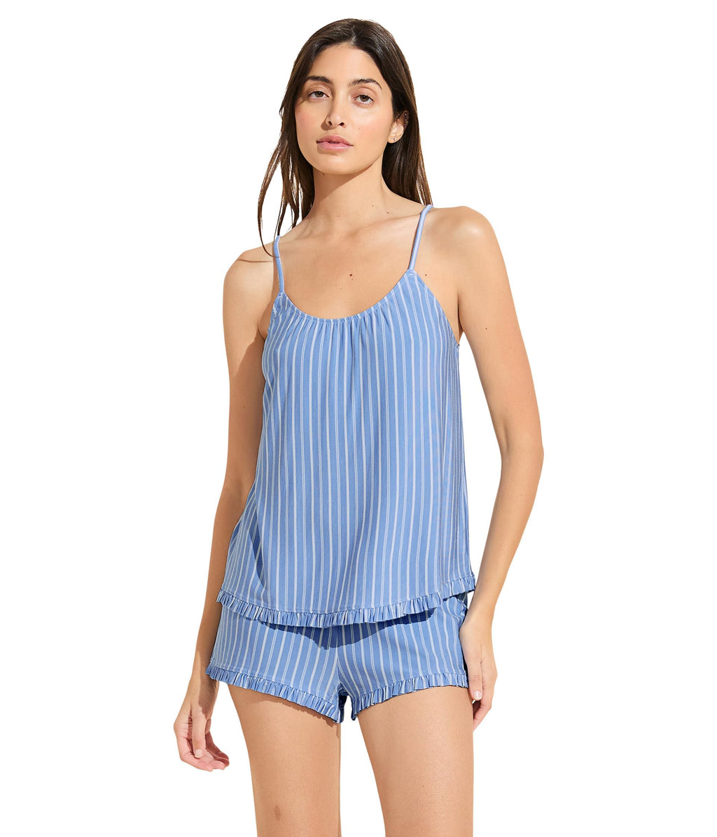 Eberjey Women's Gisele Tencel™ Printed Modal Ruffle Cami & Shortie Short Set
