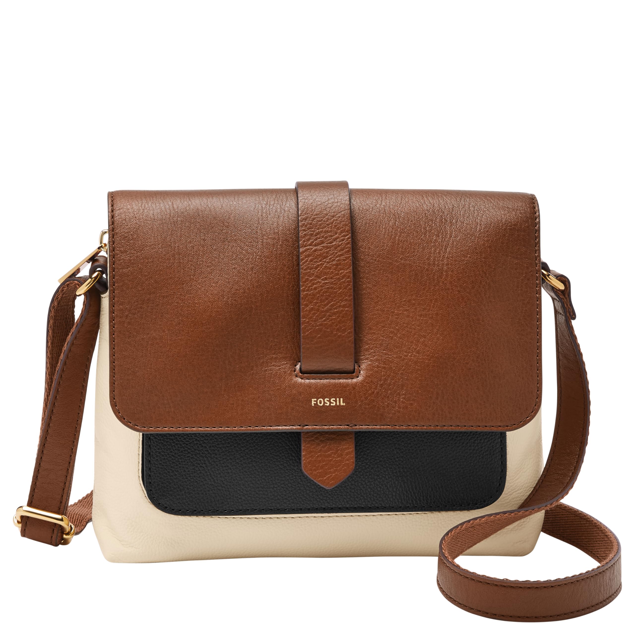 Fossil Women's Kinley Large or Small Crossbody Purse Handbag for Women