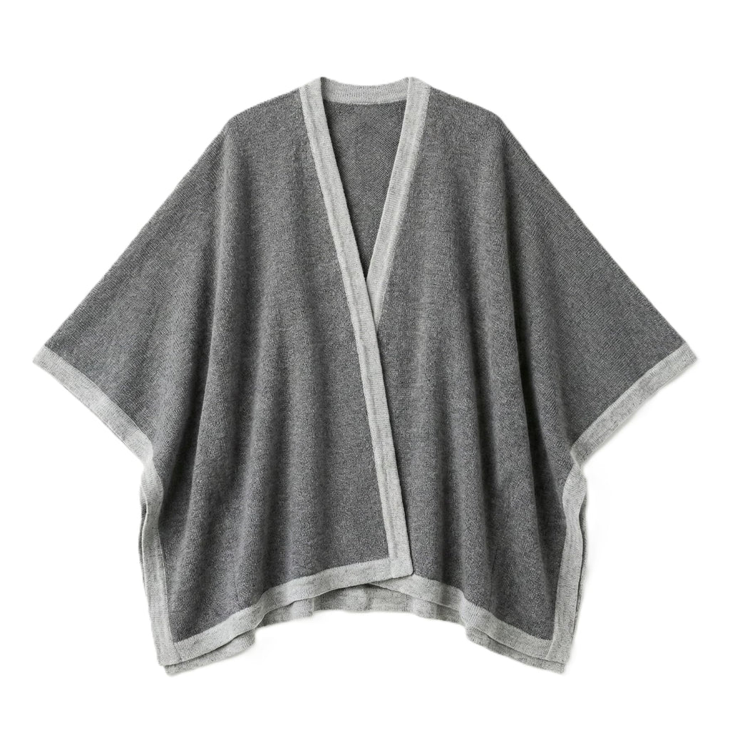 Women's 100% Cashmere Open Front Wrap Shawl