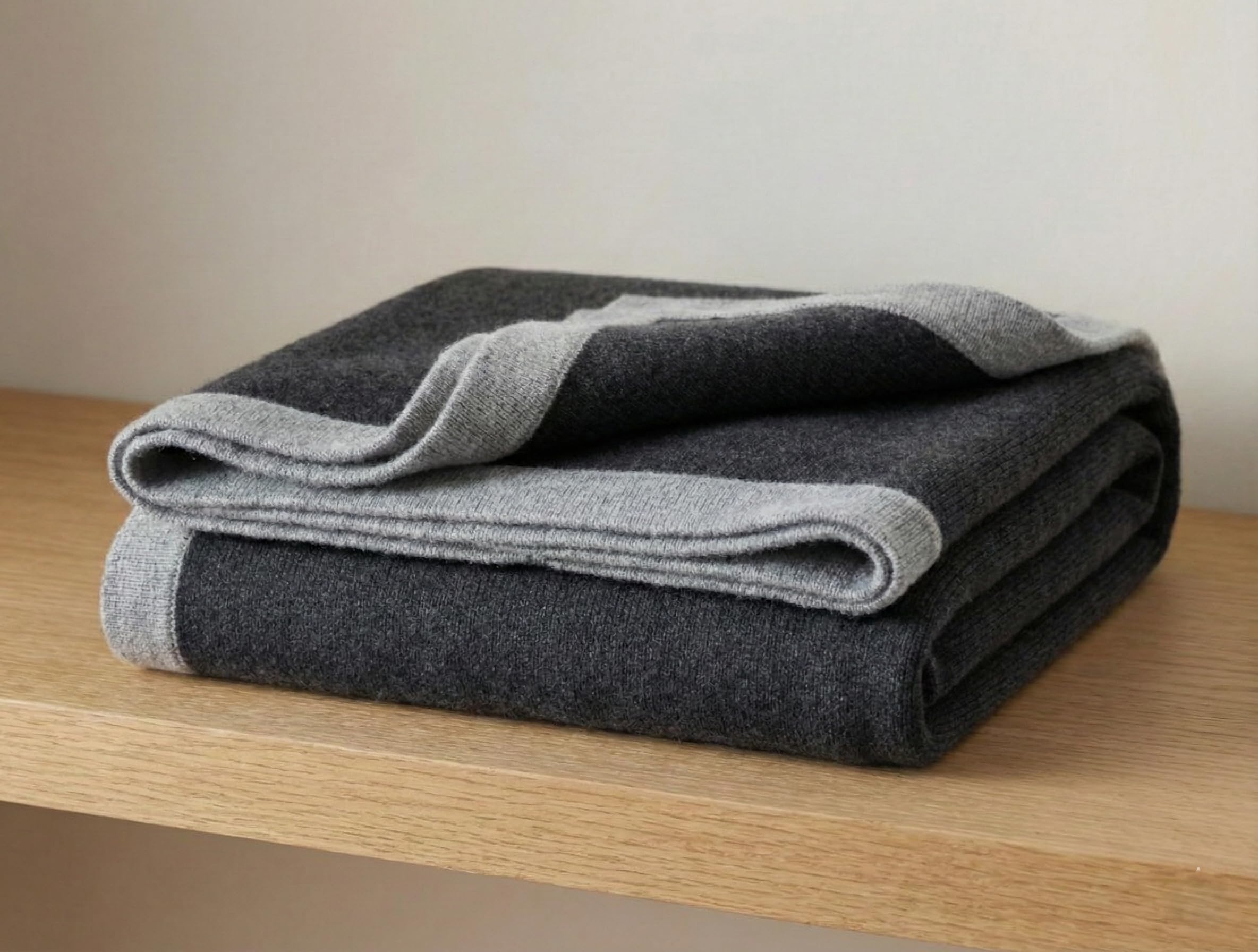 Women's 100% Cashmere Open Front Wrap Shawl