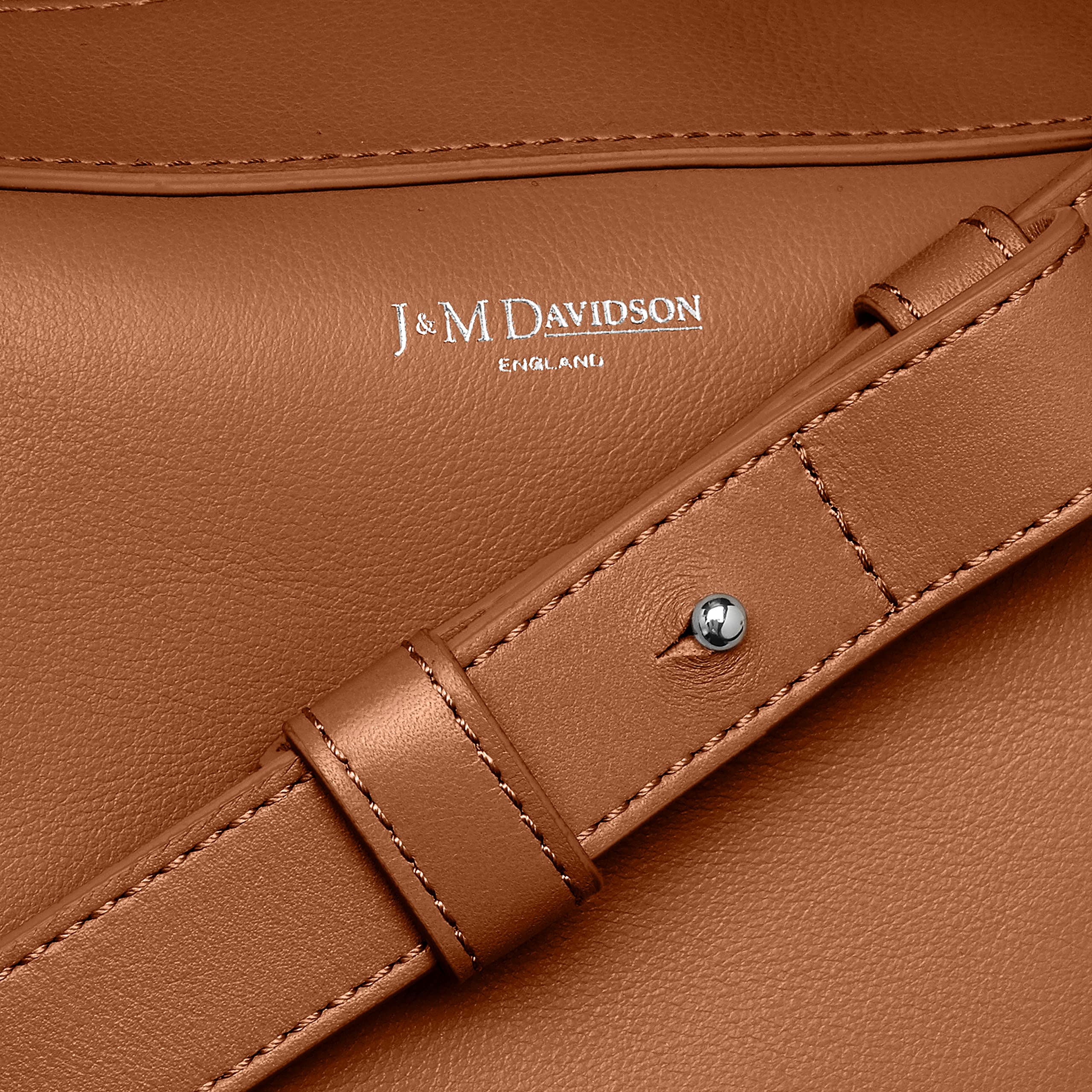 Women's Leather Shoulder Bag, Toffee