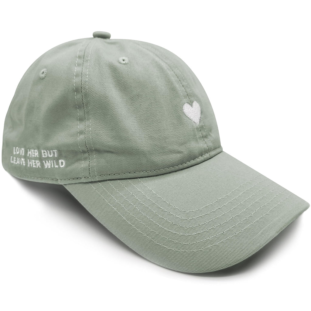 Embroidered Brushed Cotton Baseball Cap, Adjustable Unisex Fit